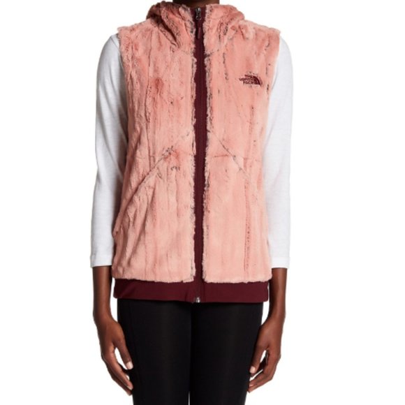 North Face Furlander Vest Xl Faux Fur 